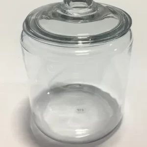 transparent jar