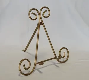 Gold Metal Easel Available in Eleven Inch Size