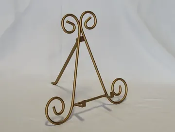 Gold Metal Easel Available in Eleven Inch Size