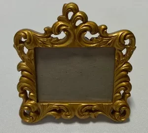 Picture Frame- Mini Gold Baroque