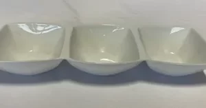 Three Section Dish Square Top, Platters and Bowls