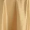 Gold Shantung Rectangle Tablecloth, 90 by 132 Inches