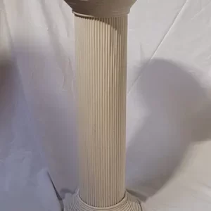 Plastic Pillars Columns Solid with Round Top, Dimensions
