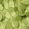 Green Leaf Taffeta Rectangle Tablecloth, 90 by 132 Inches