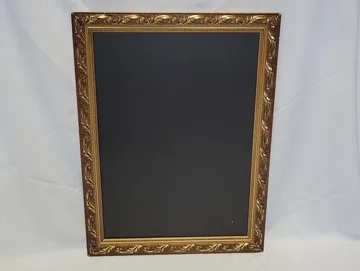 XL Gold Bronze Framed Chalkboard, 24 by 32 Inches