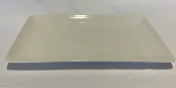 Long White Porcelain Platter with Sizes for Rental