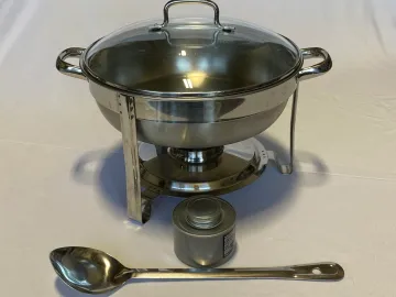 Five Quart Round Chafing Dish with Accessories