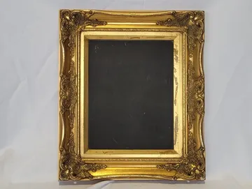Gold Ornate Framed chalkboard, Inner and Outer Dimensions