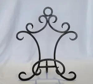 Brown Wrought Iron Tabletop Easel, Dimension