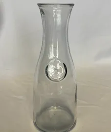 Thirty Two Ounce Glass Carafe, 12 Inches Tall