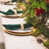 Gold napkin ring