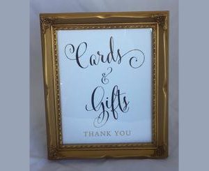 Cards & Gifts Thank you Gold foil