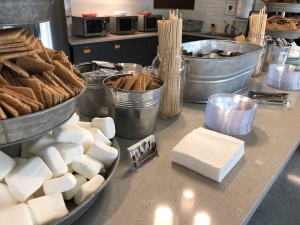 S'mores Bar Indoors