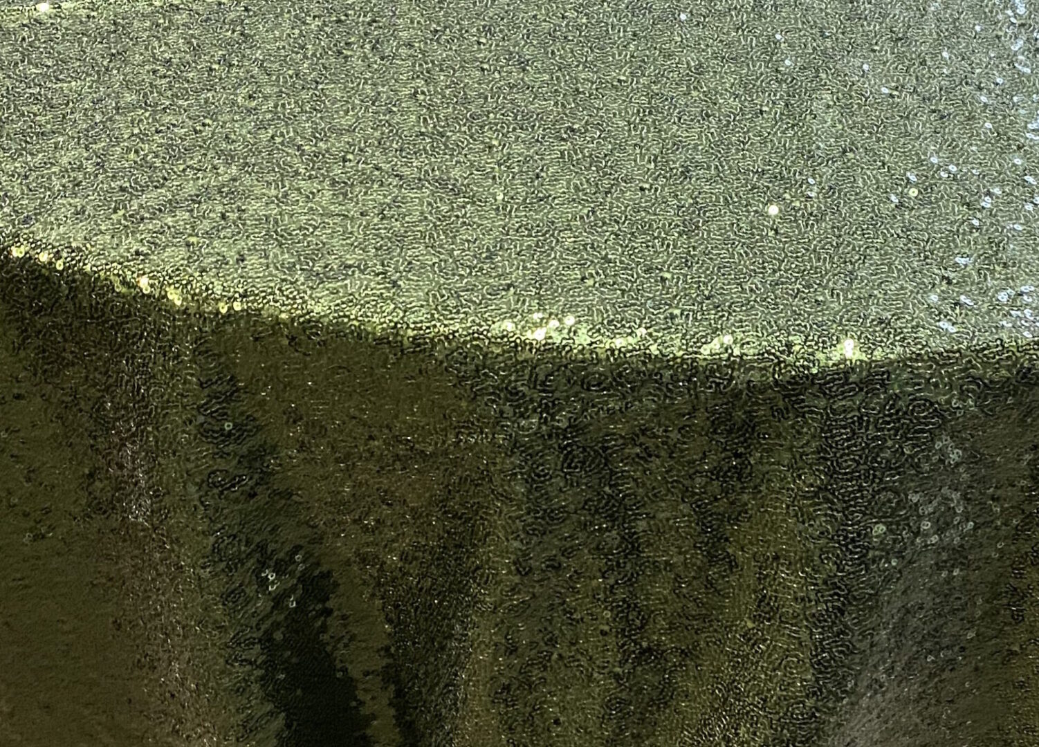 Willow green sequin