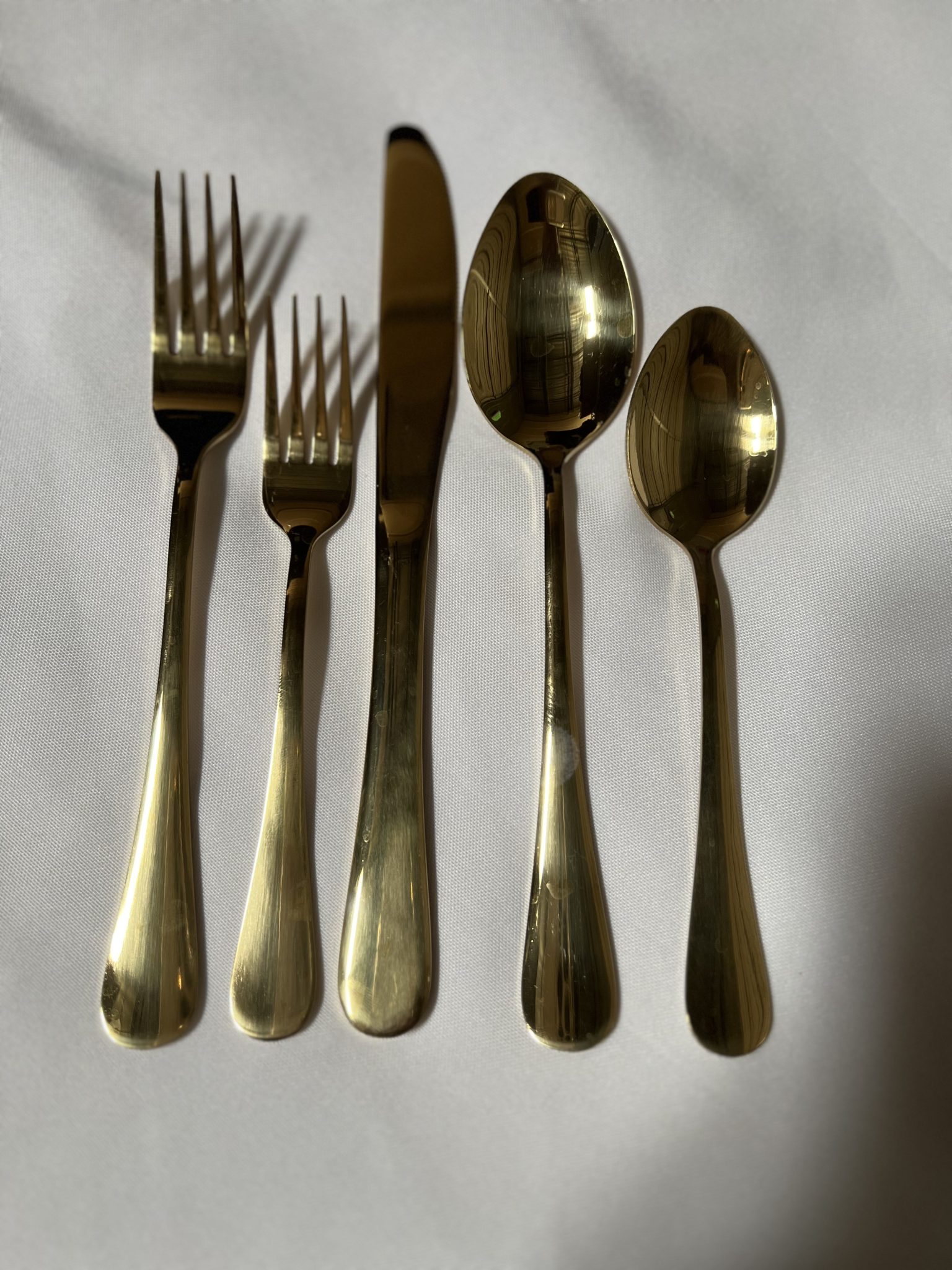 Flatware Heavy Weight Gold SBL Rentals